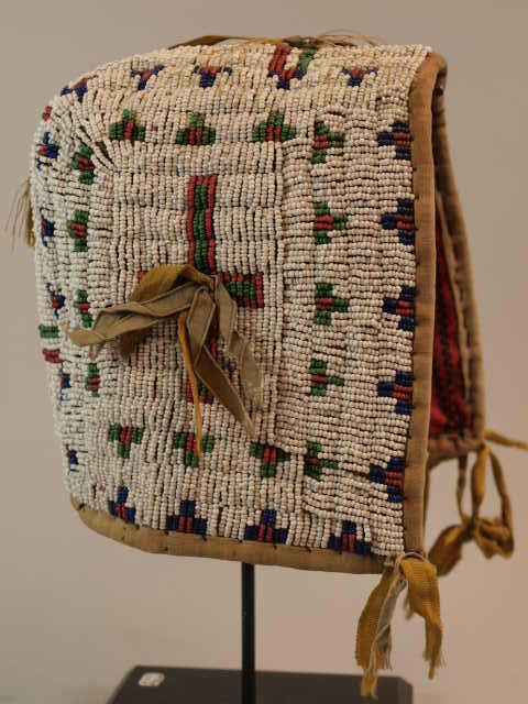 Sioux Beaded Baby's Bonnet c.1890