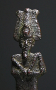 Egyptian Bronze Osiris Amulet