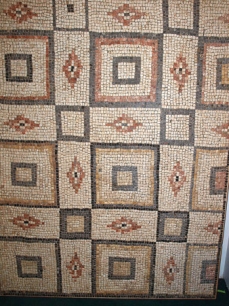 Large Roman Mosaic Floor Panel