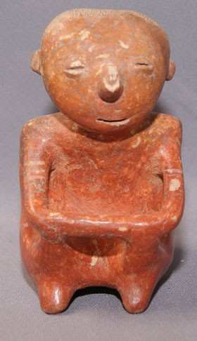 Seated Emaciated Chinesco Figure