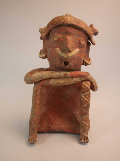 Nayarit Seated Male w/ dog hat