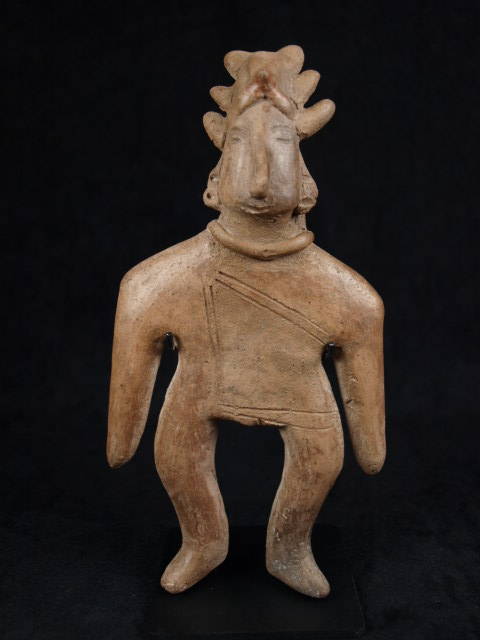 Colima gingerbread flat Shaman Figure