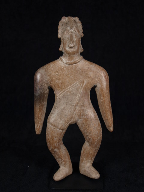 *SOLD* Colima gingerbread flat Shaman Figure