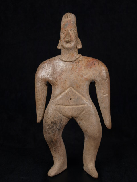 *SOLD* Colima gingerbread flat Shaman Figure