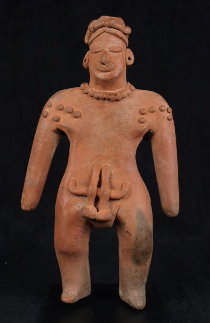 Colima gingerbread flat Shaman Figure