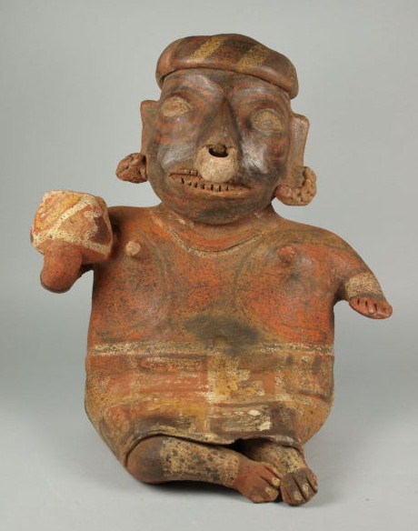 Nayarit Ixtlan Del Rio seated Vessel Bearer