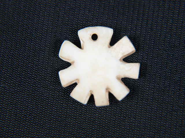 Carved Anasazi Shell Sun pendant