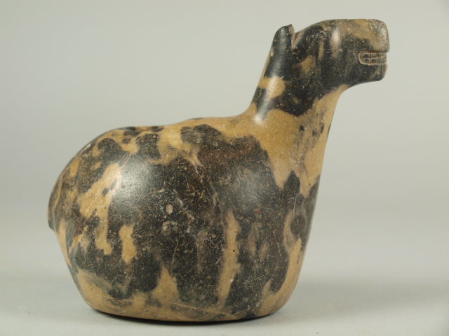 Rare Speckled Stone Inca Canopa