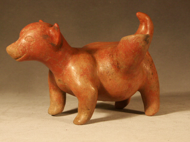 Cute Colima Puppy Effigy Vessel