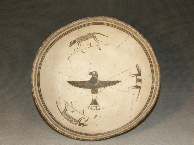 Large, Great Mimbres Pictorial Story Bowl